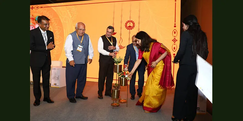 Ms Vartika Shukla, CMD, EIL along with other stalwarts of the Oil & Gas Fraternity inaugurated the Global Refining & Petrochemicals Congress 2023 in New Delhi.