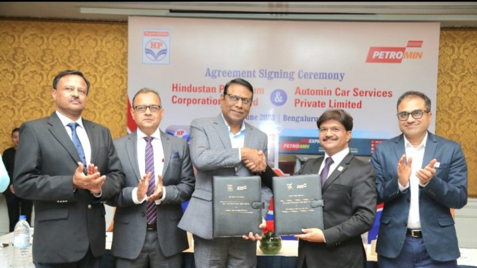 HPCL to open vehicle service centres in India with Saudi Arabia's Petromin