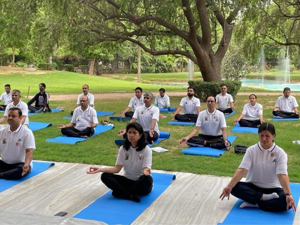 IRFC celebrates International Day of Yoga