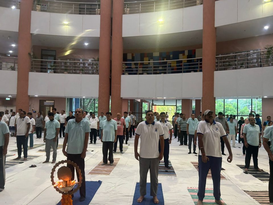 NSIC celebrated 9th International Day of Yoga