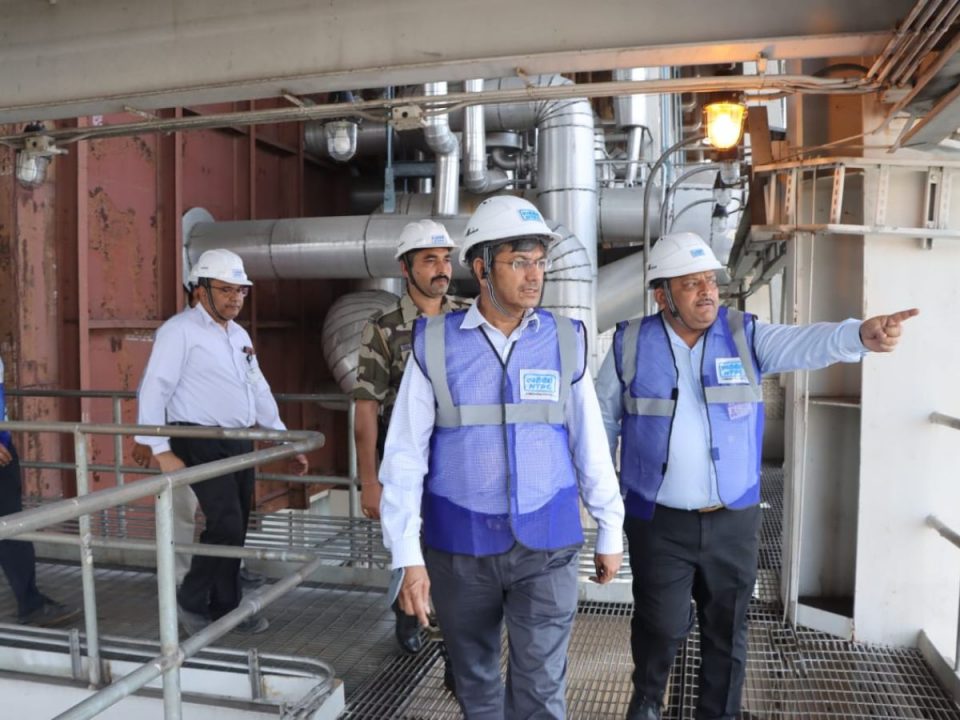 NTPC CMD visits North Karanpura Power Station