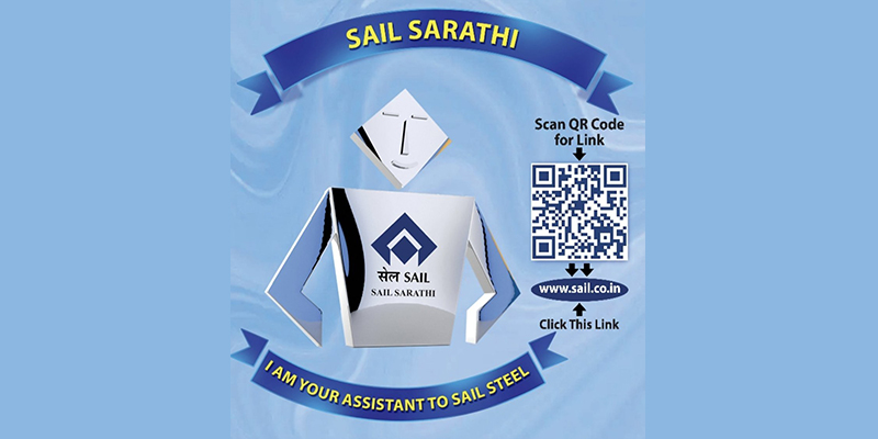 SAIL SARATHI, the new AI-powered chatbot from Steel Authority of India Ltd
