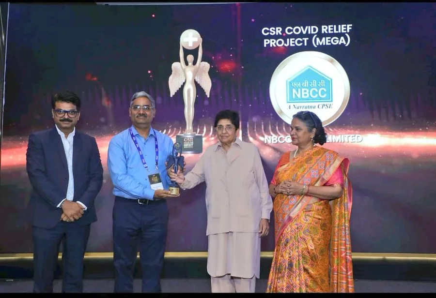 NBCC conferred with Silver Award under the category “COVID Relief Project