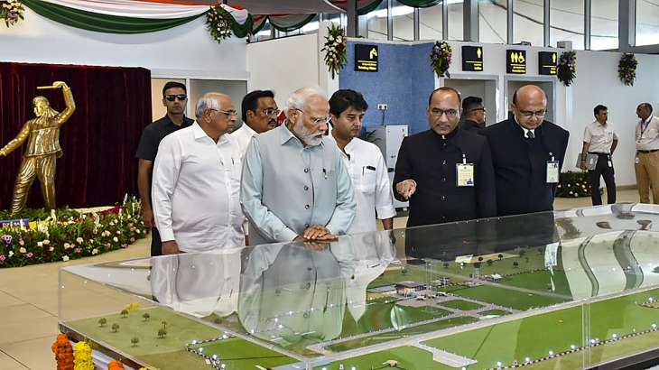 PM Modi inaugurates new terminal of Rajkot International Airport