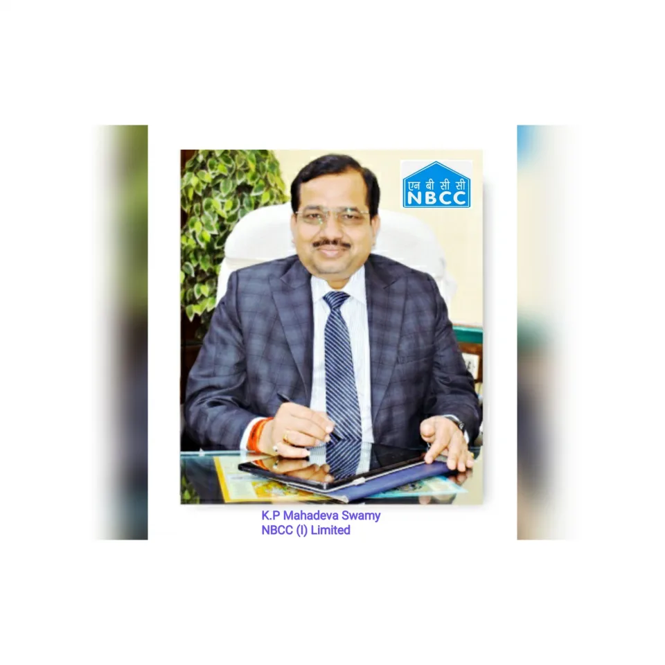 Shri K.P.M Swamy, Director (Commercial), NBCC conferred with "Realty Person of the Year"-