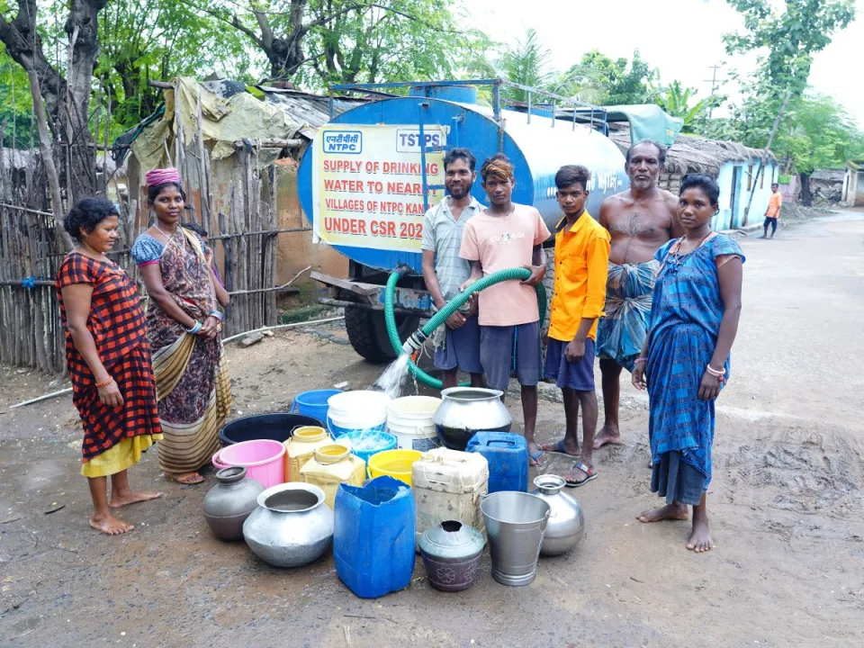NTPC Kaniha's CSR: Bringing Safe Drinking Water to 24 Nearby Villages