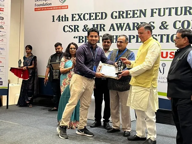 NTPC-Ramagundam receives Gold medal in "Best PSU implementing CSR"