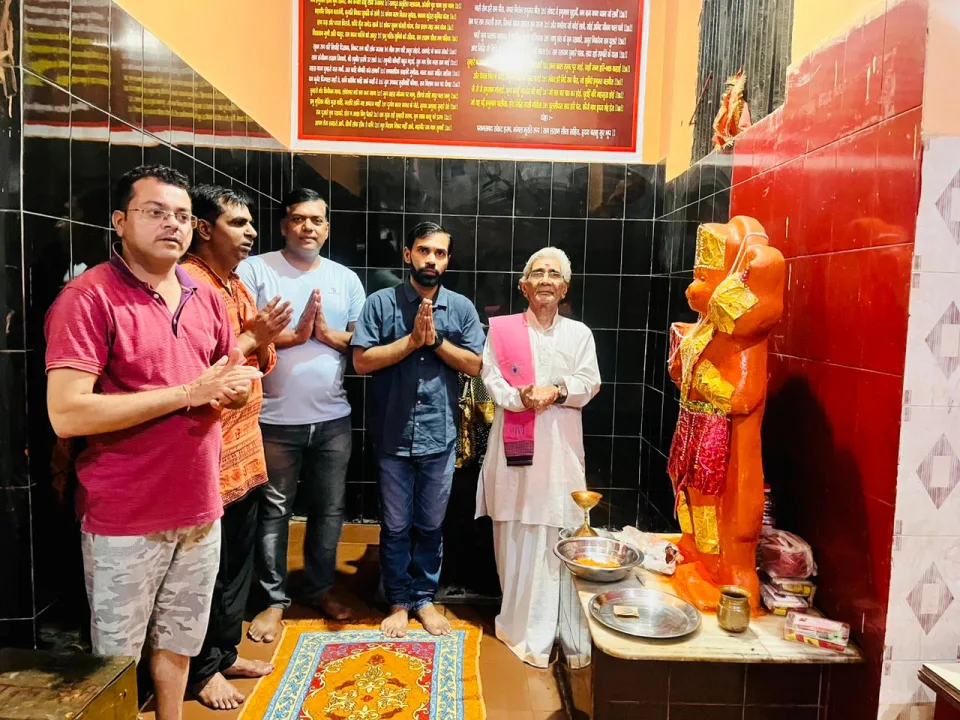 राष्ट्रीय अध्यक्ष श्रीराम सोसाइटी ने किया सनातनियों को हर मंगलवार को मंदिर में जाने का आह्वान