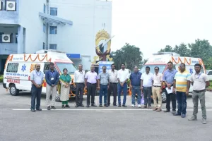सीएसआर के तहत एनटीपीसी ने कहलगांव और पीरपैंती चिकित्सा केंद्रों को दिये दो एडवांस्ड लाइफ सपोर्ट एम्बुलेंस