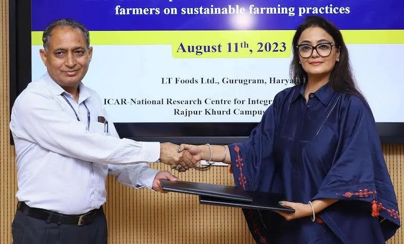 CSR initiative to train 10,000 farmers on Sustainable Farming Practices.