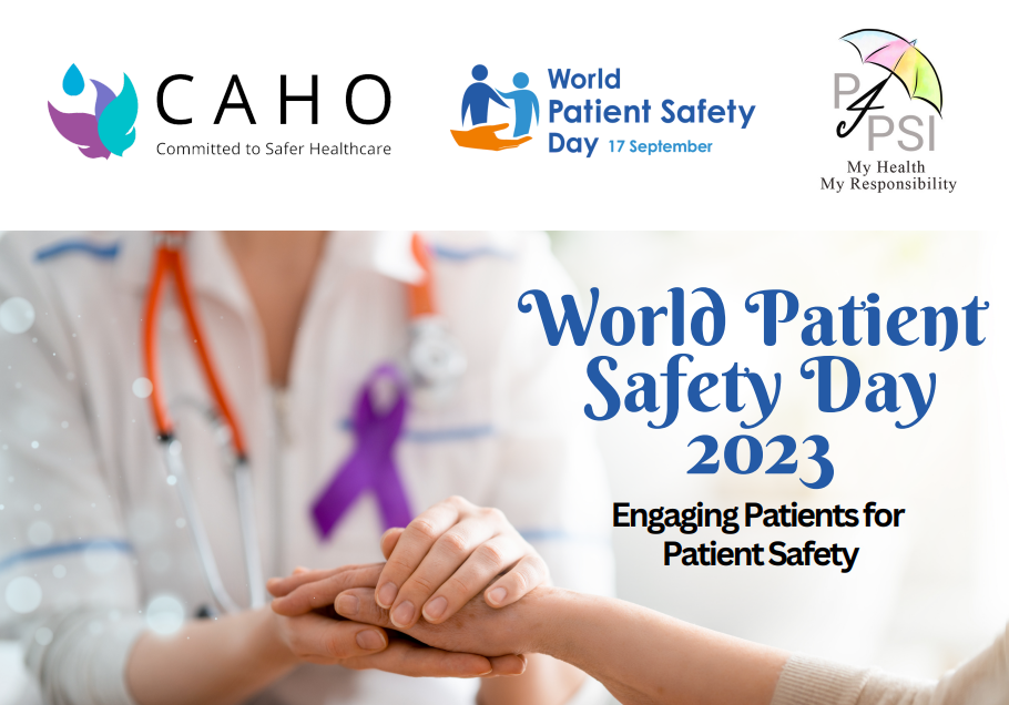 CAHO and PFPSF Launch Patient Advisory Councils (PACs) to Promote Patient Involvement on World Patient Safety Day 2023