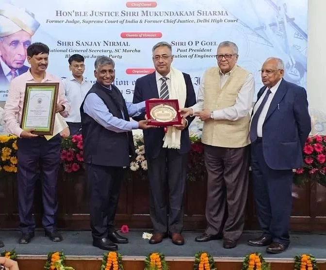 Satish Upadhyay, Executive Director at NTPC Limited Received the 'Eminent Engineer Award of the Year 2023'