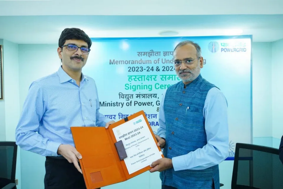 POWERGRID signed MoU with Ministry of Power