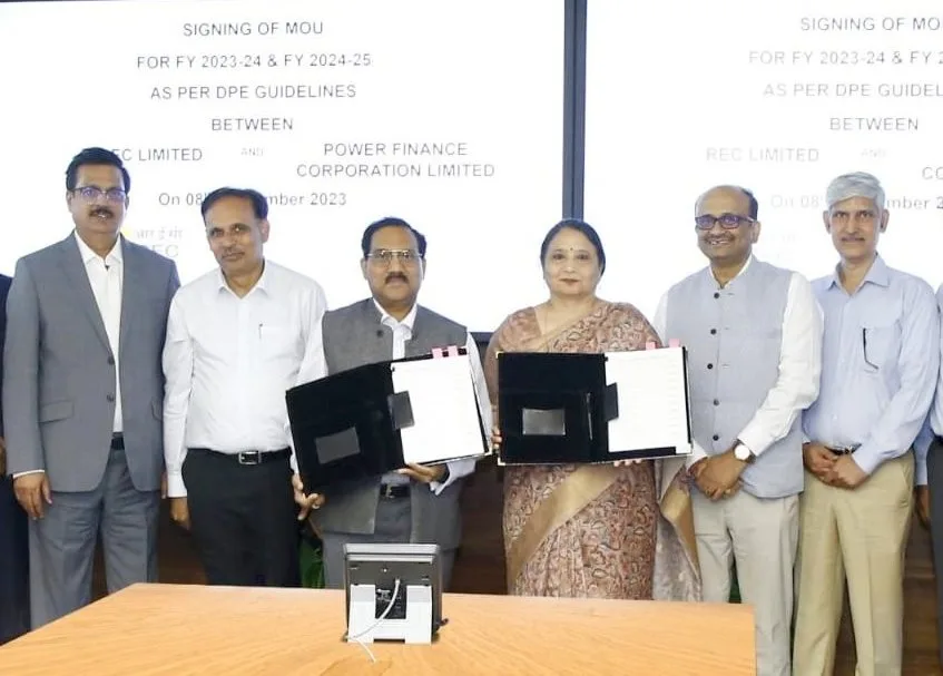 REC signs MoU with PFC for FYs 2023-24 & 2024-25