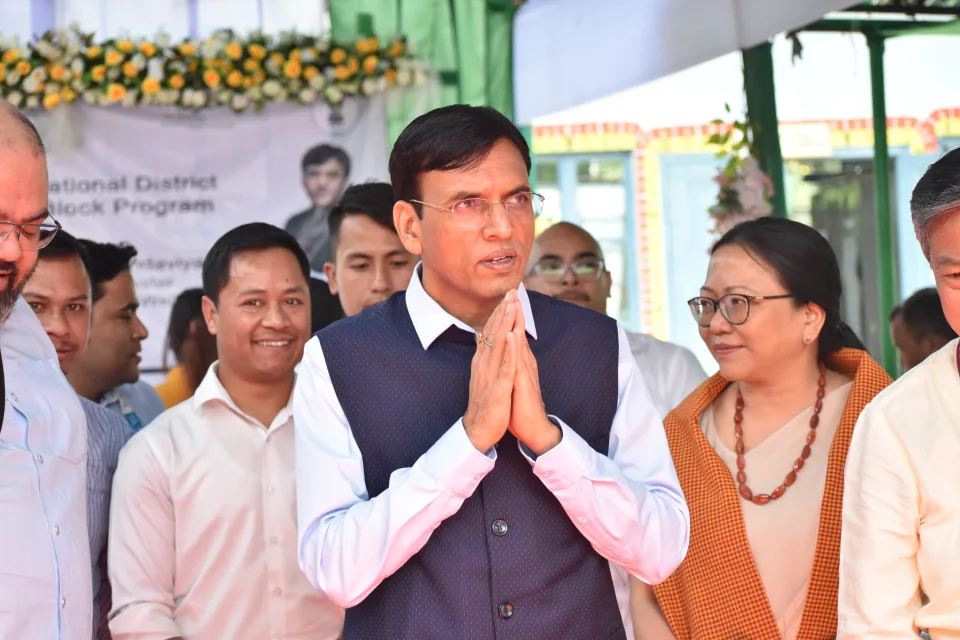 Union Health Minister Visits Aspirational Block in Meghalaya