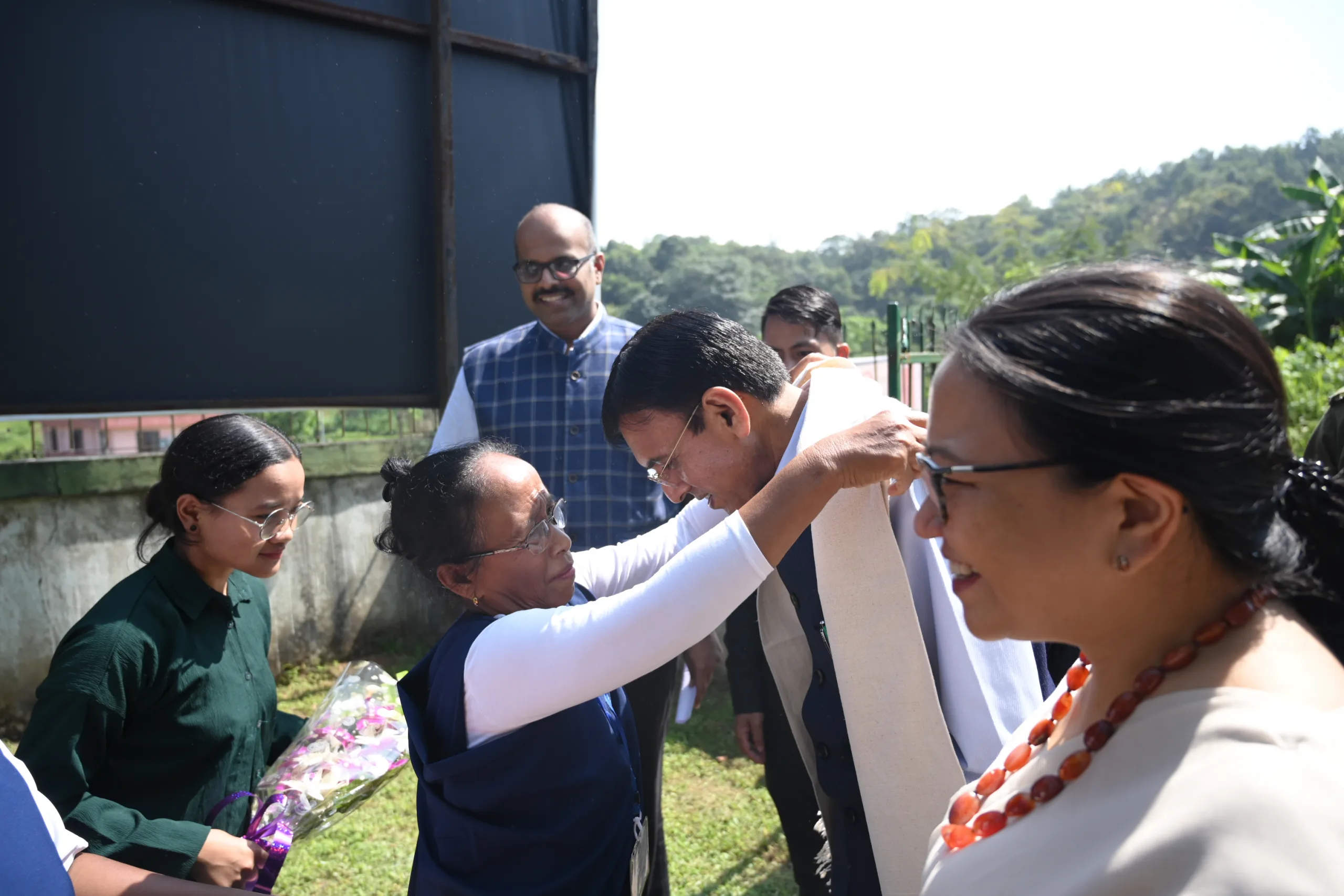 Union Health Minister Visits Aspirational Block in Meghalaya