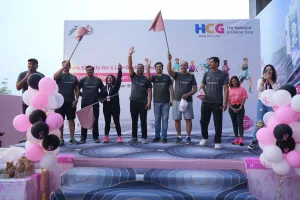 HCG Cancer Centre Ahmedabad in association with Amdavad Distance Runners Association organizes a Walkathon and Run to raise awareness