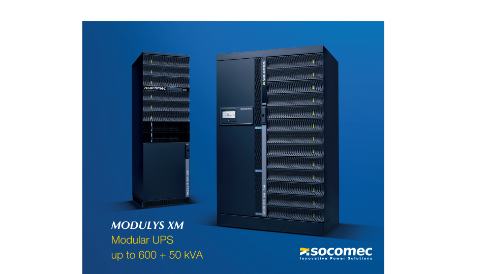 SOCOMEC India launches medium power modular UPS – MODULYS XM