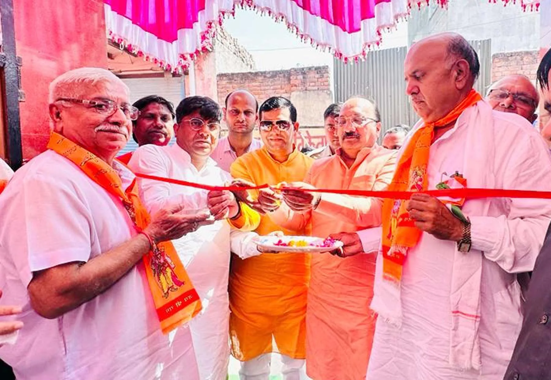 सेवा पखवाड़ा के तहत लगाया रक्त  दान शिविर