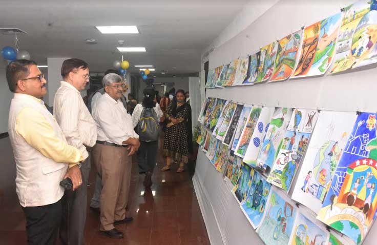 DVC organizes Painting Competition on Energy Conservation