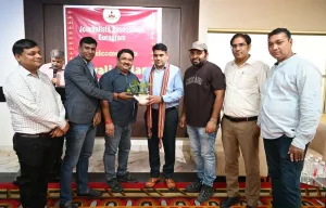 जर्नलिस्ट्स एसोसिएशन गुरुग्राम ने मनाया भव्य दीपावली मिलन समारोह