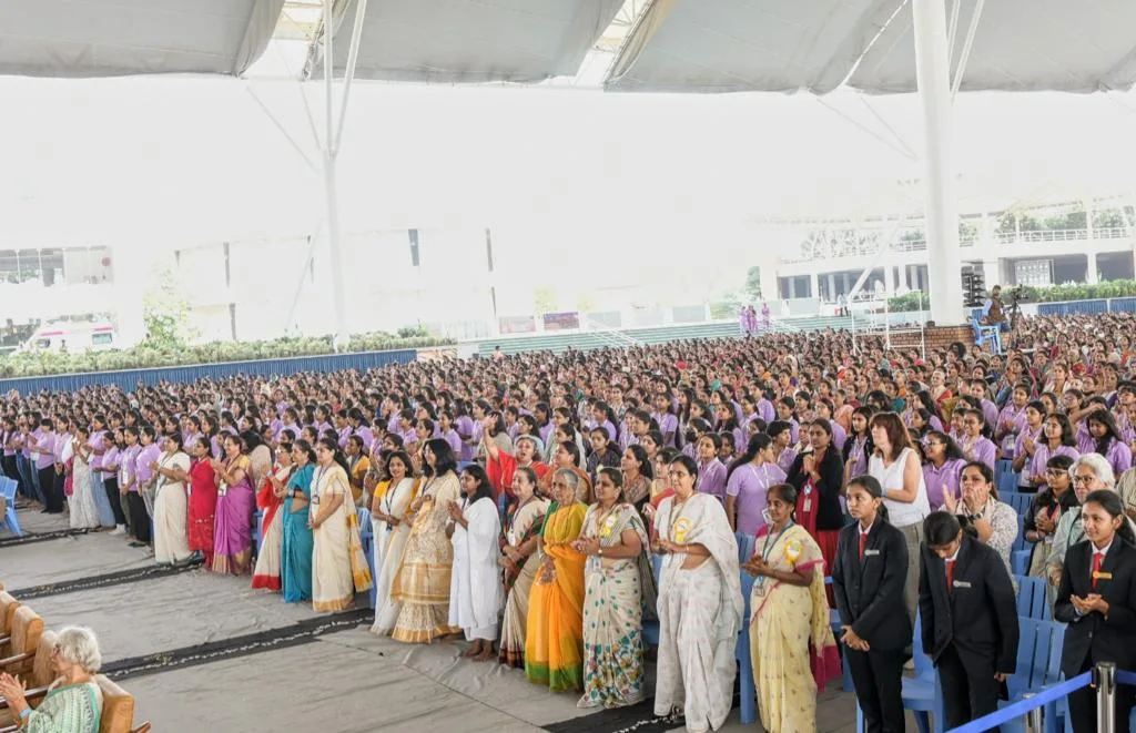 Hon’ble Prime Minister Shri Narendra Modi Addresses 40000 Abhyasis At The World’s Largest Meditation Centre Kanha Shanti Vanam, Heartfulness Organization