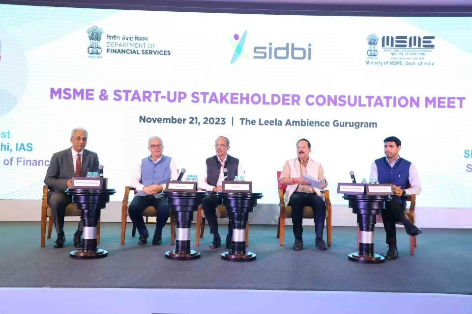 “MSME & Start-Up Stakeholder Consultation Meet” SIDBI Should Grow 3x – Speaks Secretary, DFS, MoF, GoI