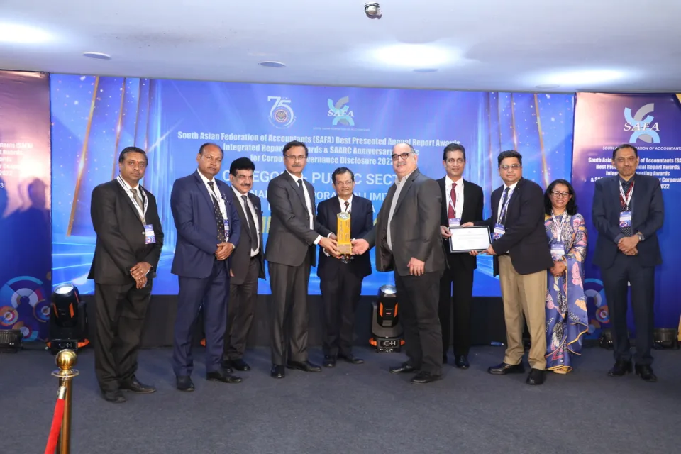 ntpc wins safa gold award for annual report at corporate governance disclosures competition