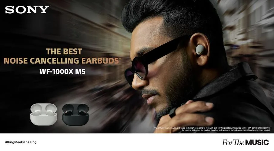 Experience the Best Noise Cancelling with Sony's Latest WF-1000XM5 Truly Wireless Earbuds Made Exclusively "For The Music"