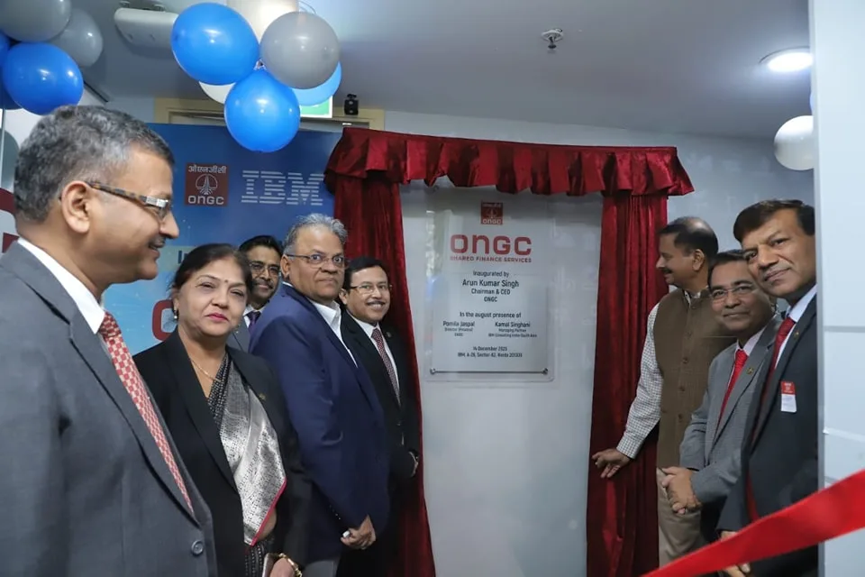 ONGC launches Shared Finance Services in collaboration with IBM