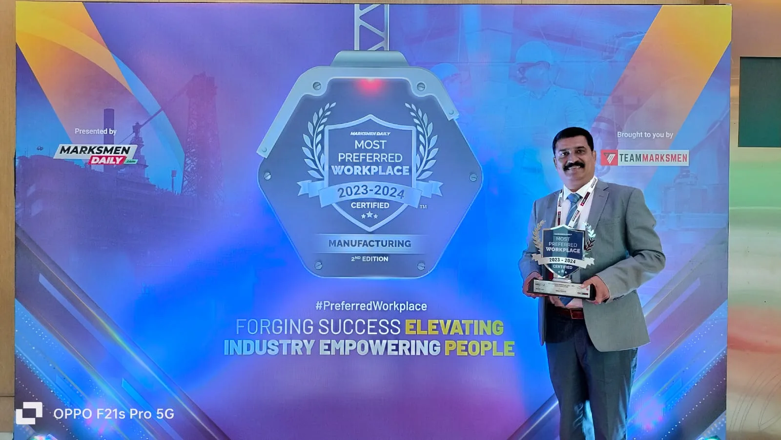 Viraj Profiles Celebrates Prestigious Recognition as "Most Preferred Workplace" in Manufacturing
