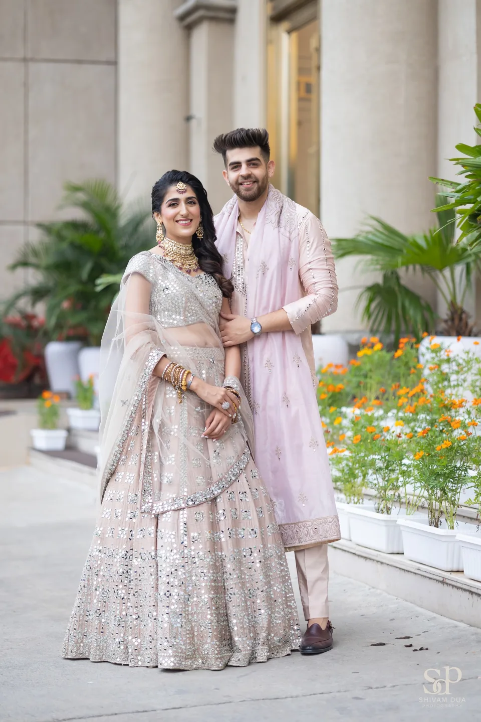 Annie Munjaal embraces an Ecstatic and Traditionally laden First Lohri following her nuptials.