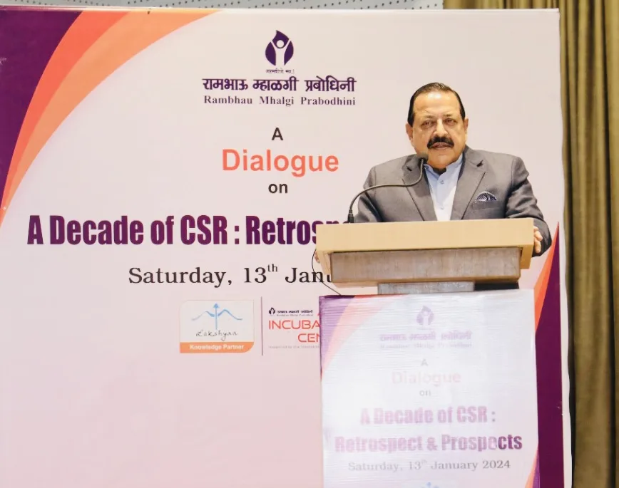 CSR is not a charity, but a duty & responsibility towards society, says Union Minister Dr Jitendra Singh