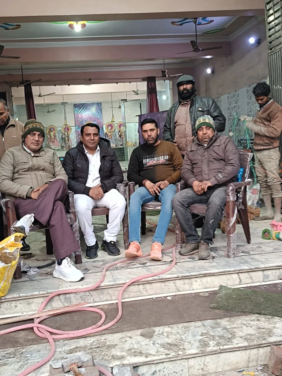 माता वैष्णो देवी मंदिर का भव्य मंदिर निर्माण कार्य की शुरुआत हुई : अनिल कुमार