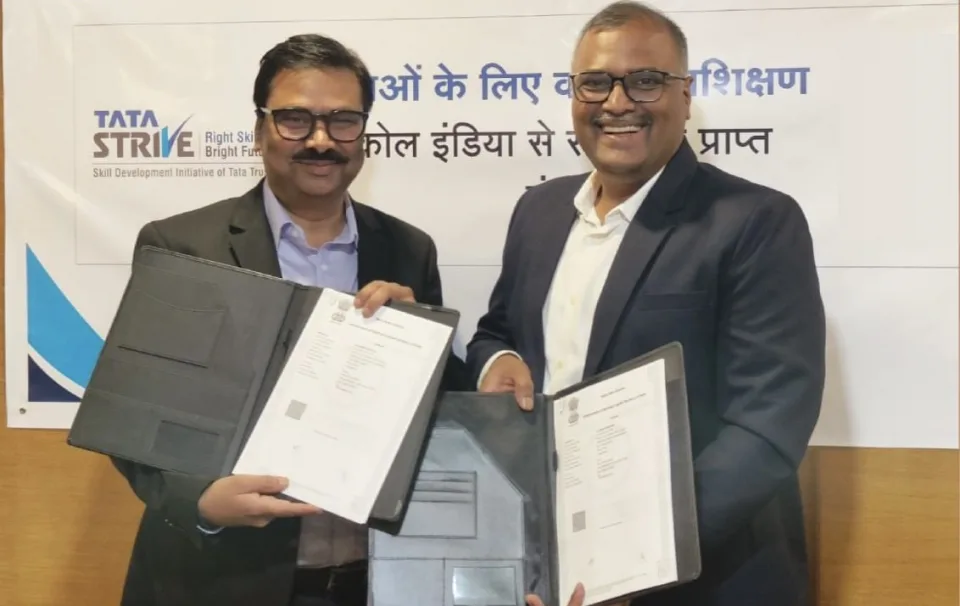 COAL INDIA SIGNS MoU WITH TATA STRIVE