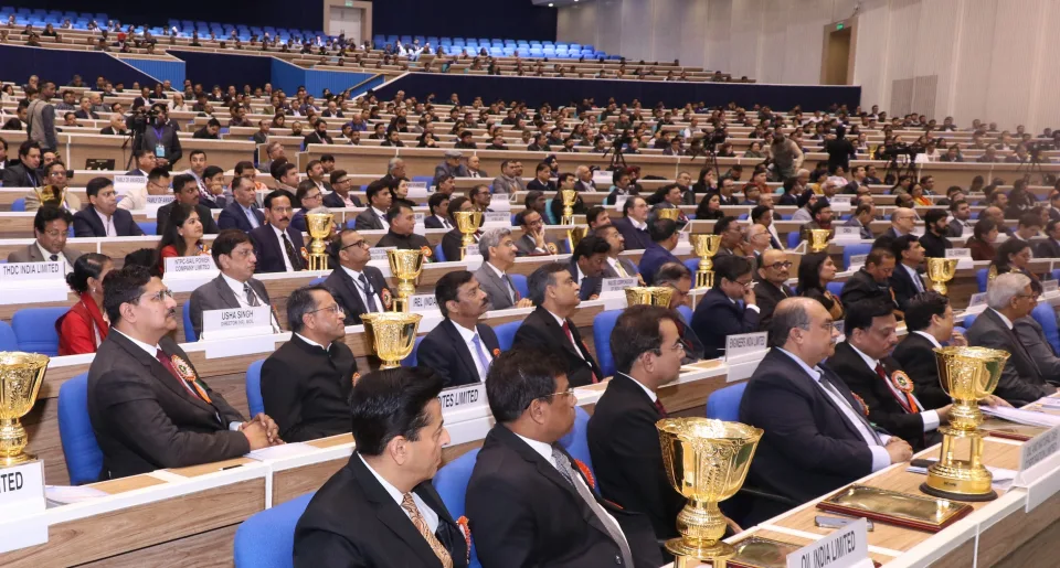 Vice-President of India confers SCOPE Awards Vice President calls Public Sector the Pride of the Nation and spine of the Indian economy