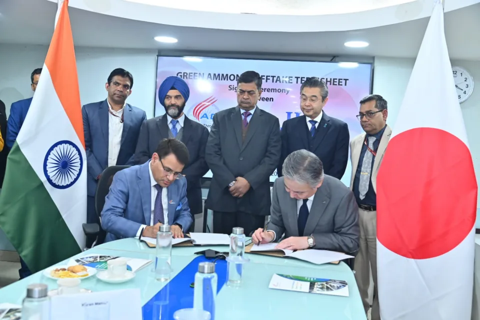 Agreement for supply of Green Ammonia