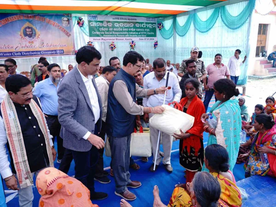 NTPC Supports Different Abled Persons