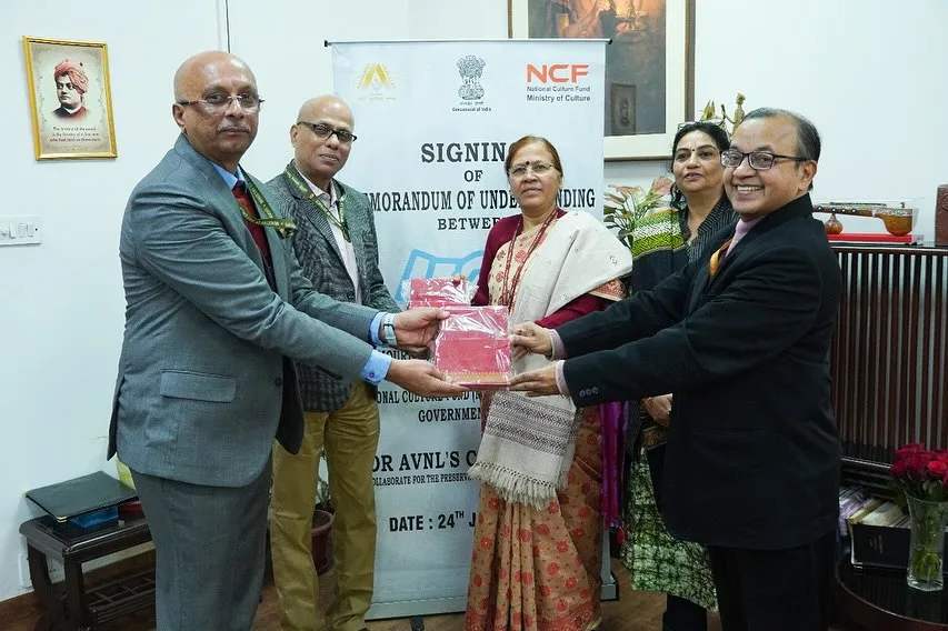 National Culture Fund Signed MoU to preserve India’s vibrant cultural heritage.