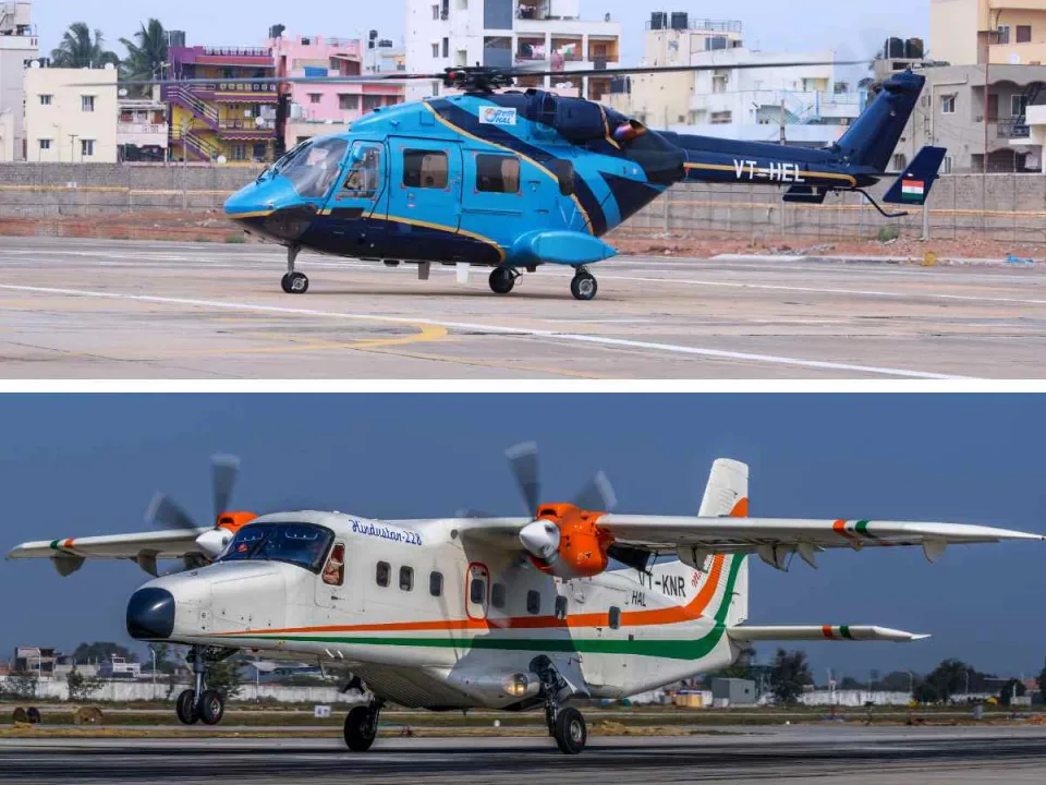 HAL Showcase its Indigenous Civil Platforms, Focus on Boosting Regional Connectivity