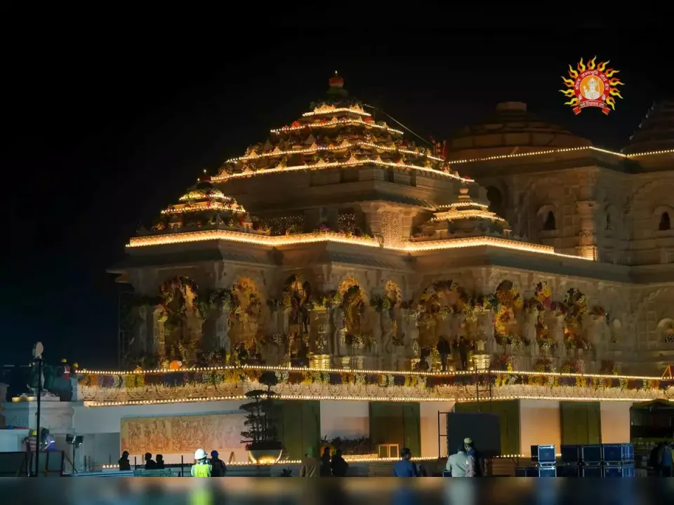 Madhuban Enclave dazzles with 11,000 Diyas on Ram Mandir Pran Pratistha day