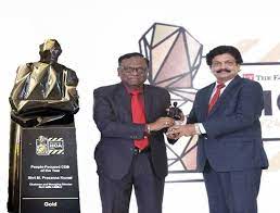 Prasanna Kumar Motupalli, CMD of NLC India Limited, received the "People-Focused CEO of the Year" award from ET HR World.