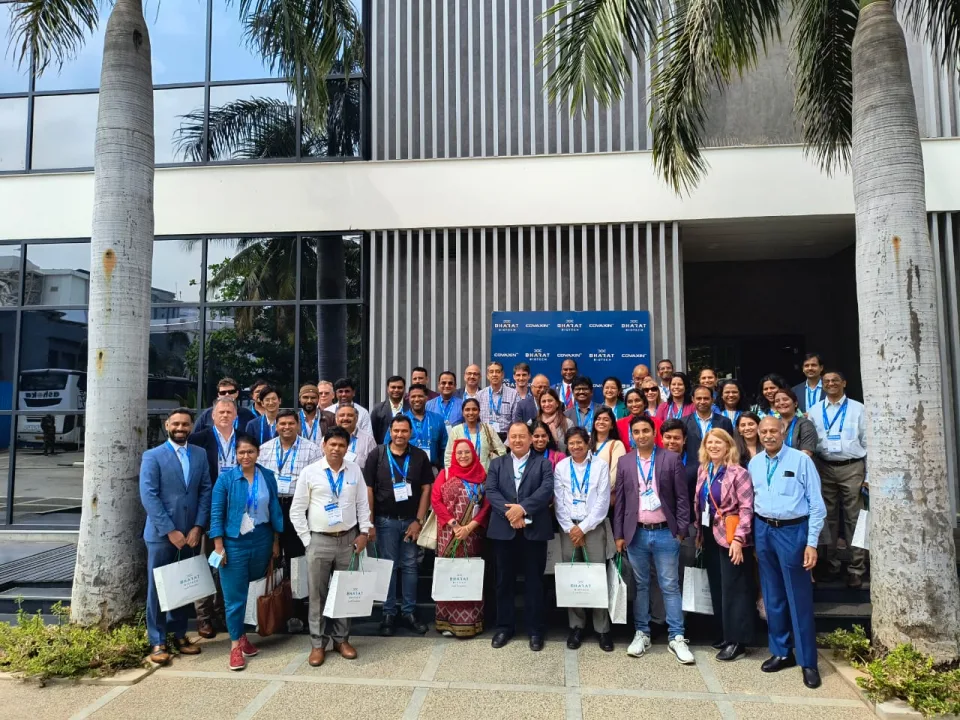 BioAsia 2024: Delegates witnessed Telangana’s progress in life-sciences during their visit to the Genome Valley before the official inauguration of the 21st edition of the conference.