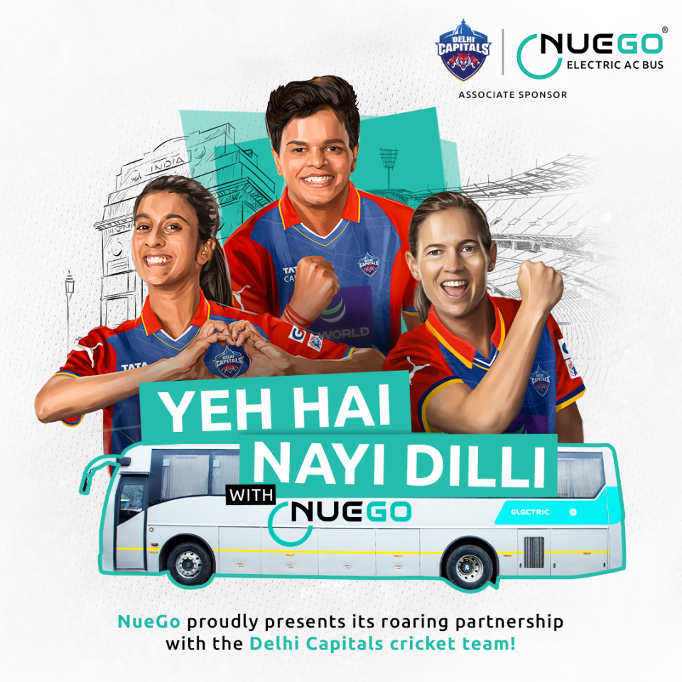 NueGo partners with Delhi Capitals as associate sponsor for the upcoming cricket season