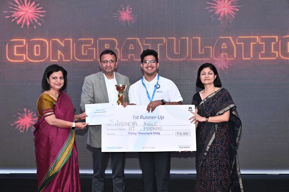 Tata Steel announces the winners of the inaugural edition of Ananta Quest