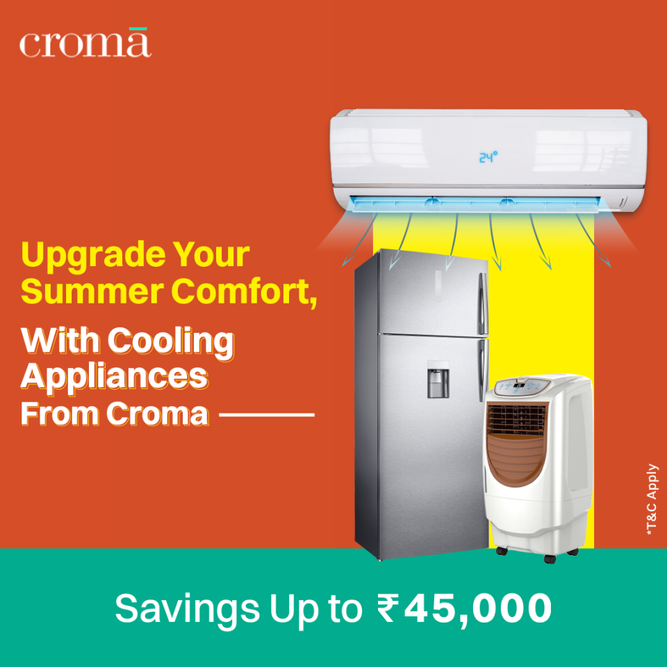 Unlock the Magic with Croma's Summer Campaign 2024 - Spectacular Offers on Air Conditioners Refrigerators Room Coolers and more!