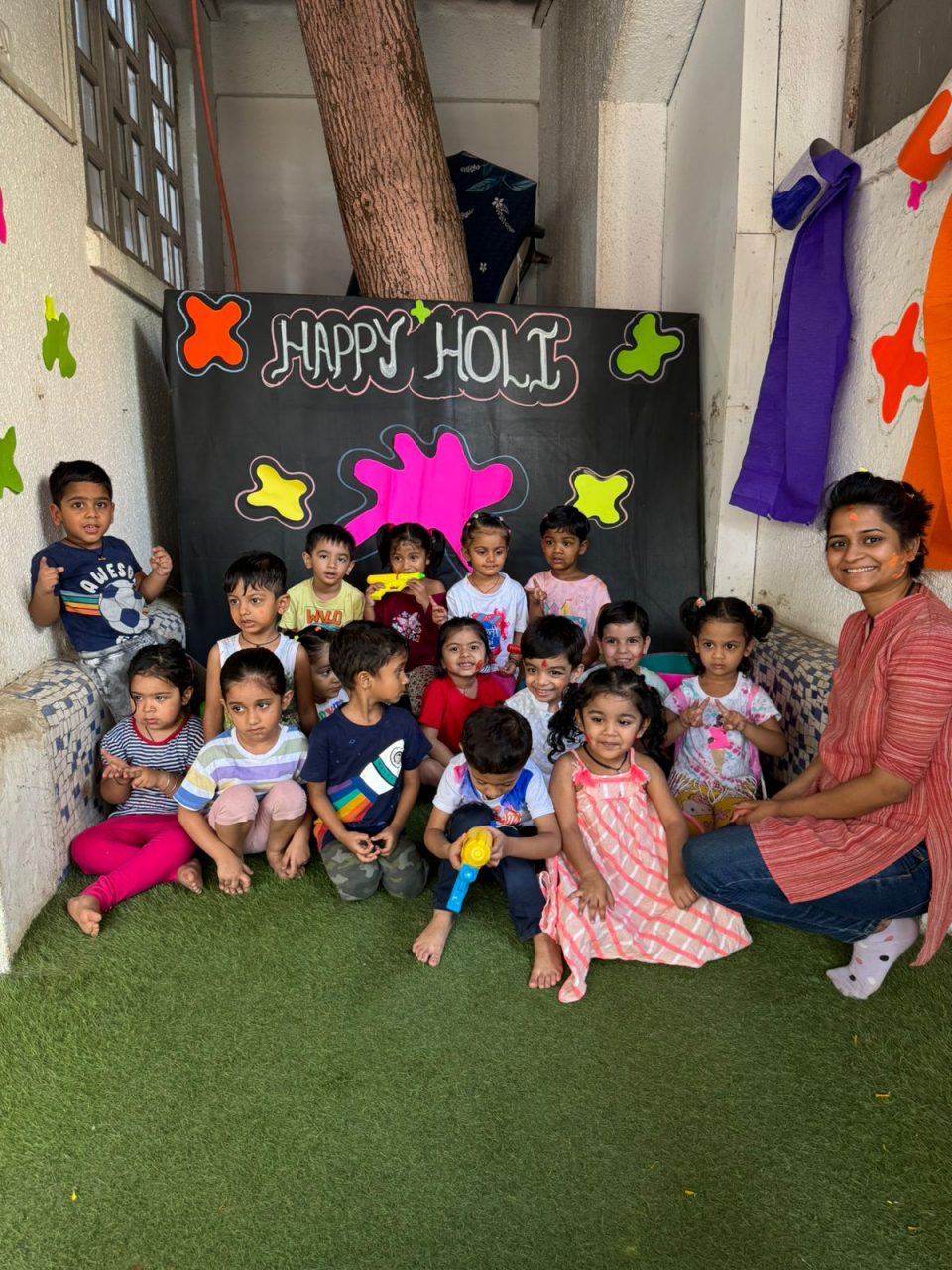 Kangaroo Kids Inspires Joyful Learning among 7500+ Toddlers with Colourful Holi Celebrations