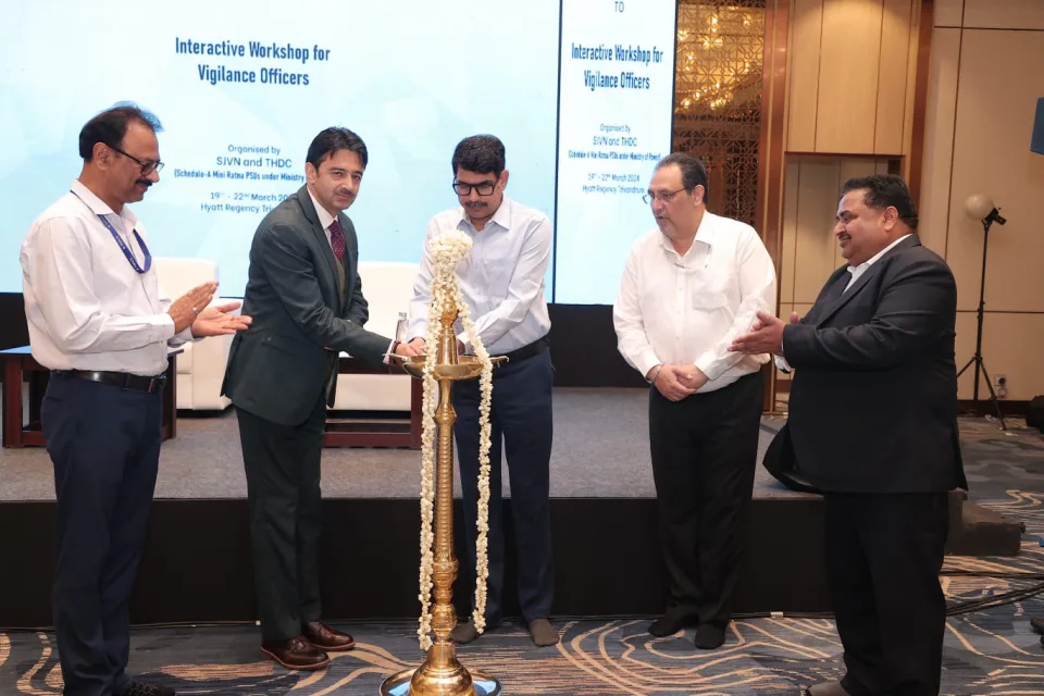 SJVN and THDC Organise interactive workshop for vigilance officers