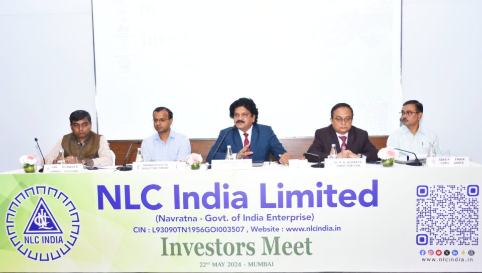 NLCIL hold Investor Meet