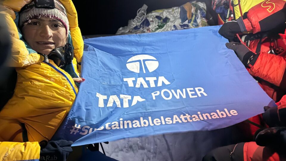 Ace mountaineer Baljeet Kaur scales Mt. Everest with Tata Power's 'Sustainable is Attainable' message